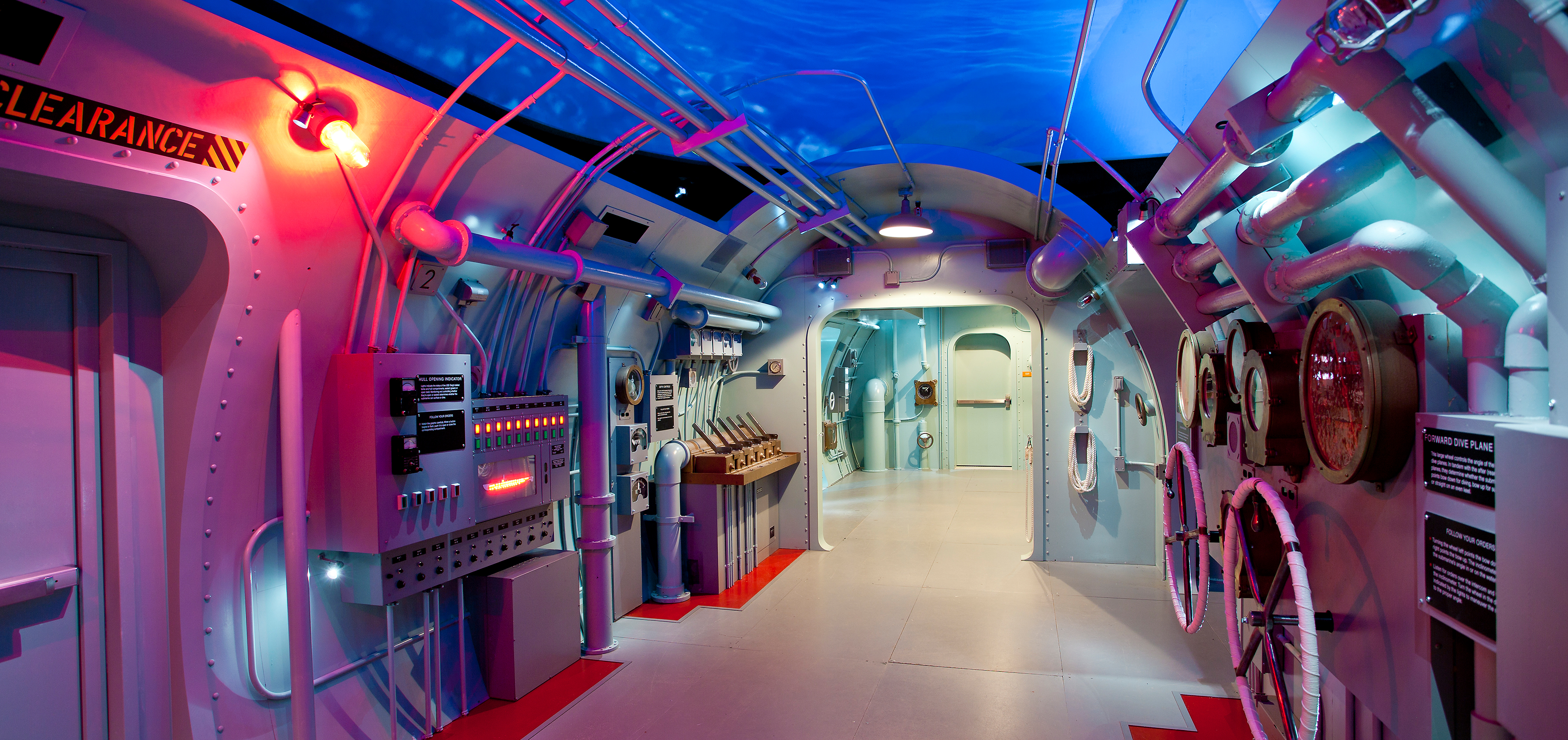 Final Mission: USS Tang Submarine Experience interior