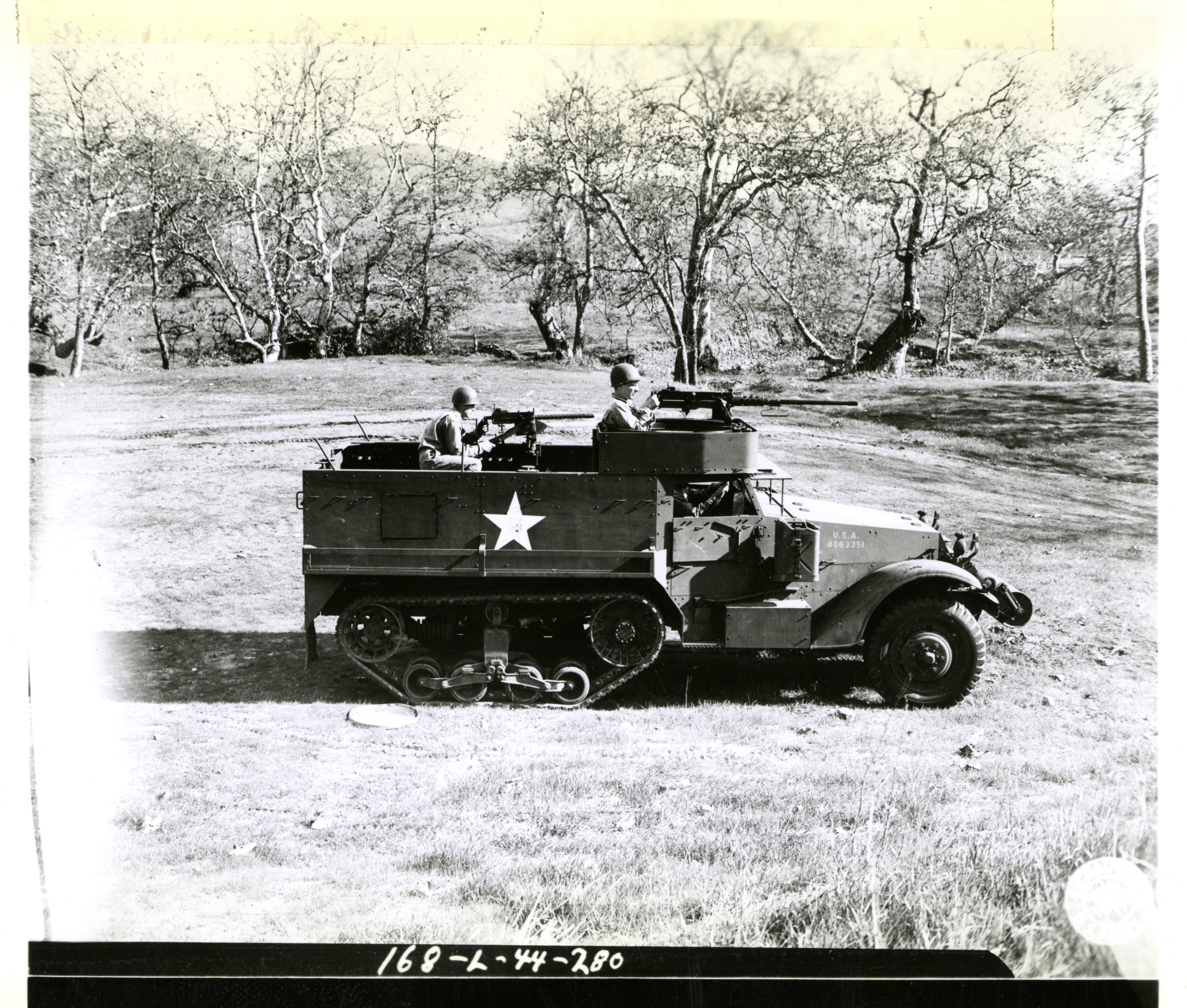 White M3 Half-Track | The National WWII Museum | New Orleans, image size:4000x3397