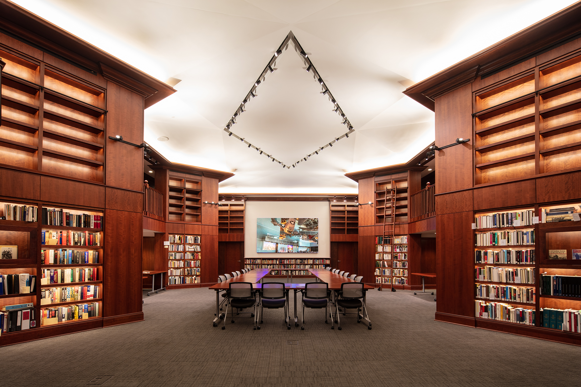 Hall of Democracy Library at the National WWII Museum