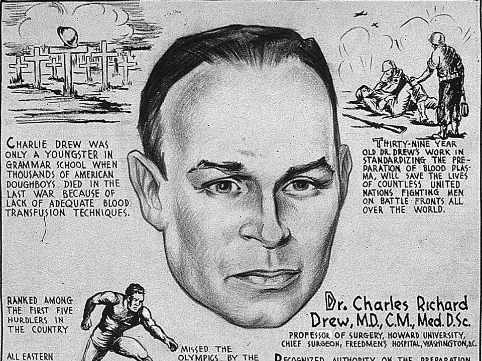 Medical Innovations: Charles Drew and Blood Banking | The National WWII ...