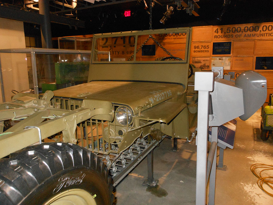 SHOP TALK: Three Jeeps, The National WWII Museum