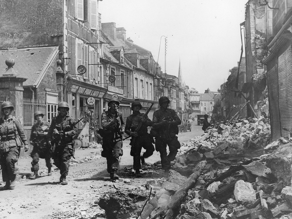 101st Airborne Division ceremony in Carentan, France