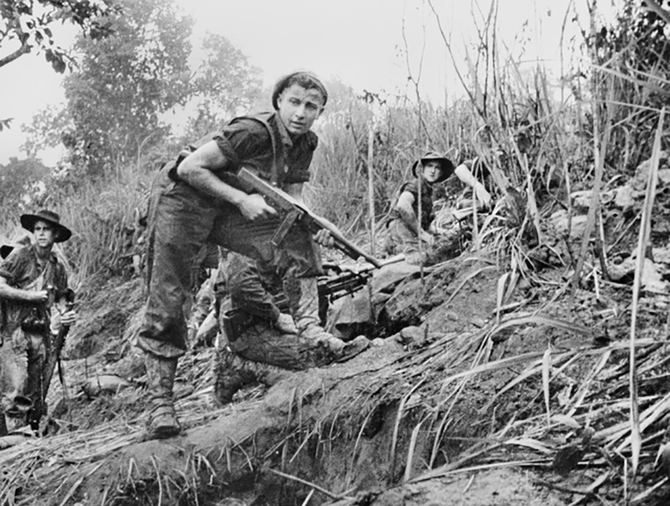 Soldats australiens en Nouvelle Guinée, 1943
