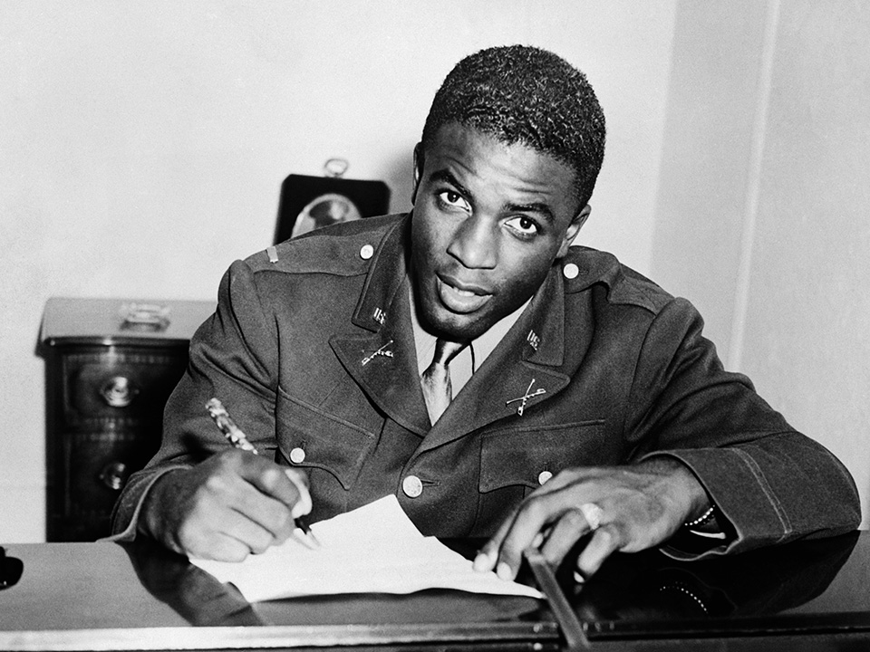 Lieutenant Jackie Robinson, Morale Officer, United States Army – Society  for American Baseball Research