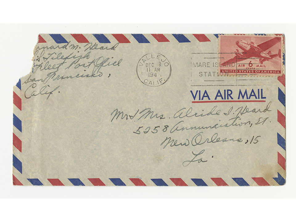 1943 WW2 USA AMERICA SUBMARINE MARINE TORPEDO SERVICE WAR SAILOR ARMY Postcard 