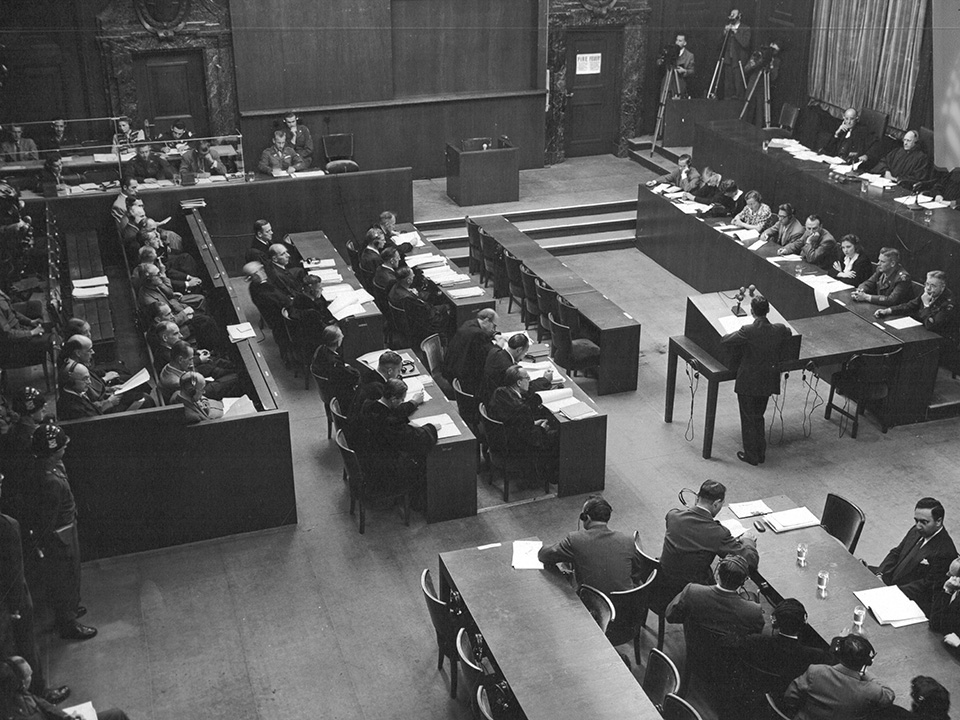 The Nuremberg Military Tribunals And, Youth White Desk With Hutchinson