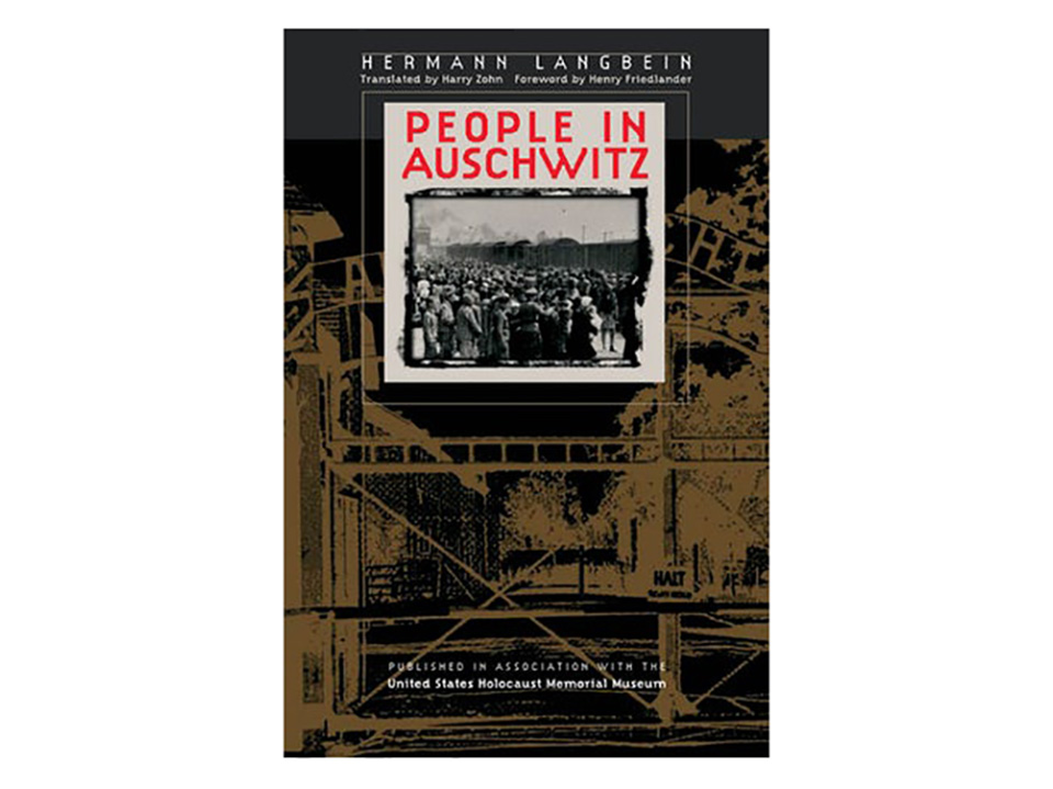People in Auschwitz Hermann Langbein