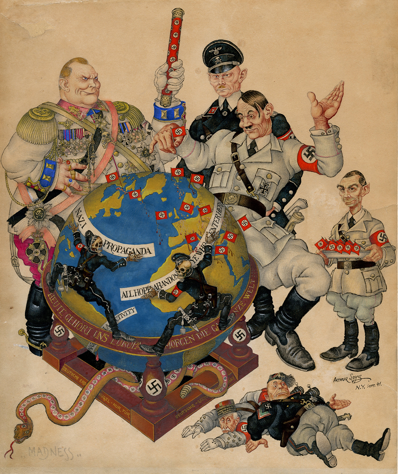 Madness - Arthur Szyk