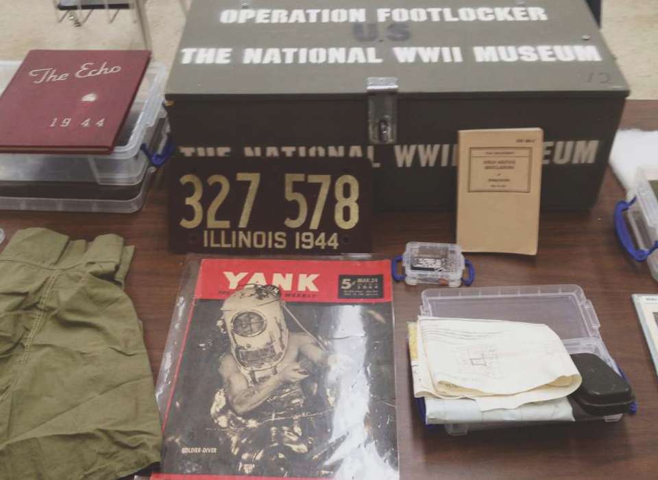 US Army footlocker used by a soldier - Collections Search - United States  Holocaust Memorial Museum