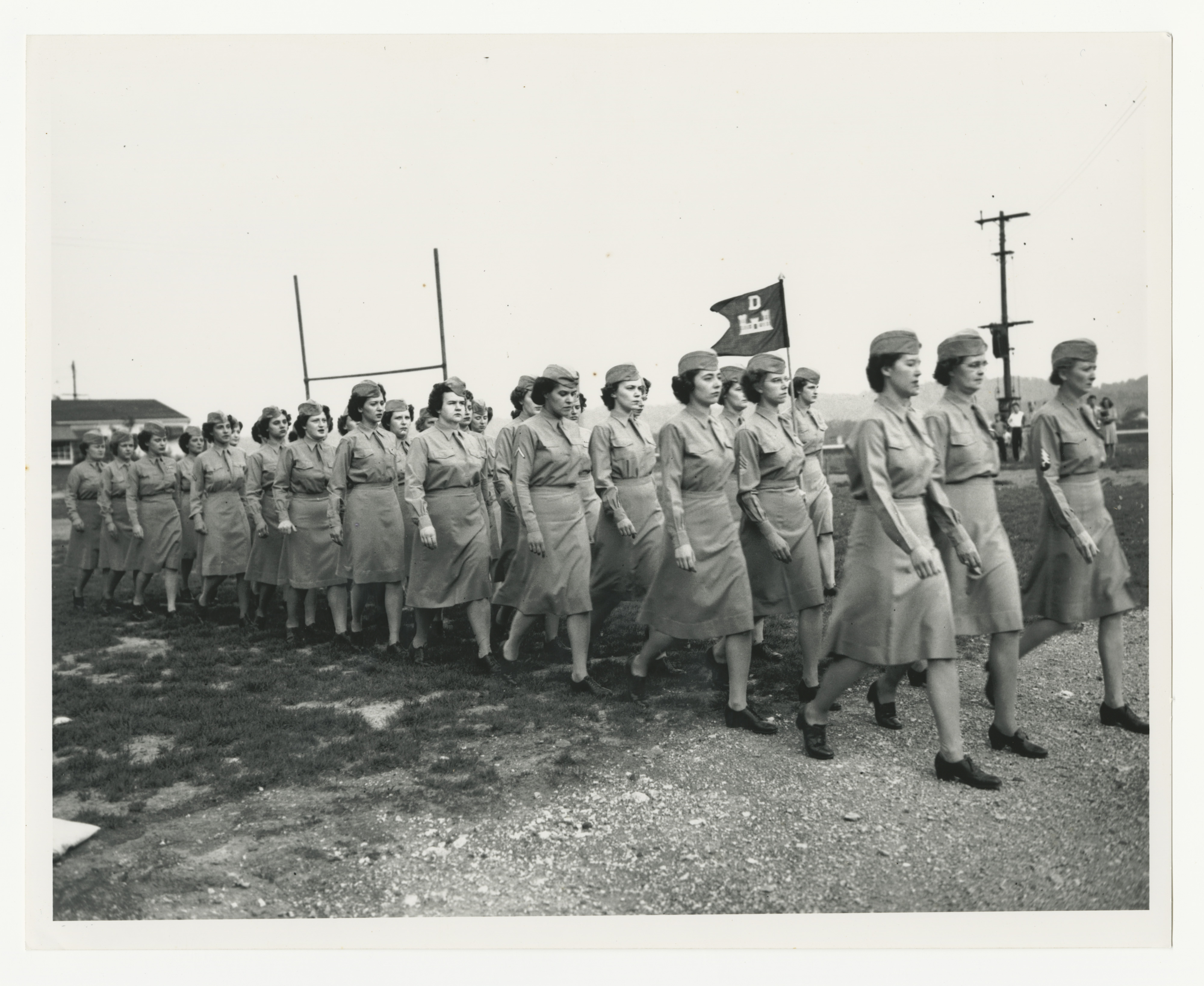 WACs at Oak Ridge in June 1945. Gift in Memory of Wilma Gray Gianos, 2018.044.008