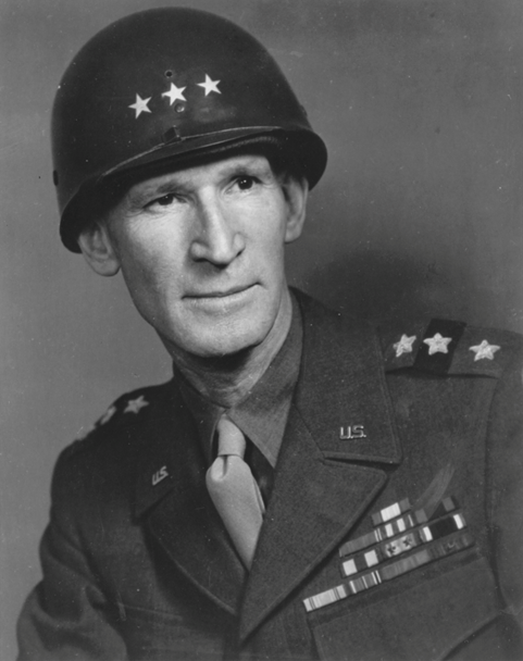 Lieutenant General William H. Simpson, 1945. Courtesy Portal to Texas History, 