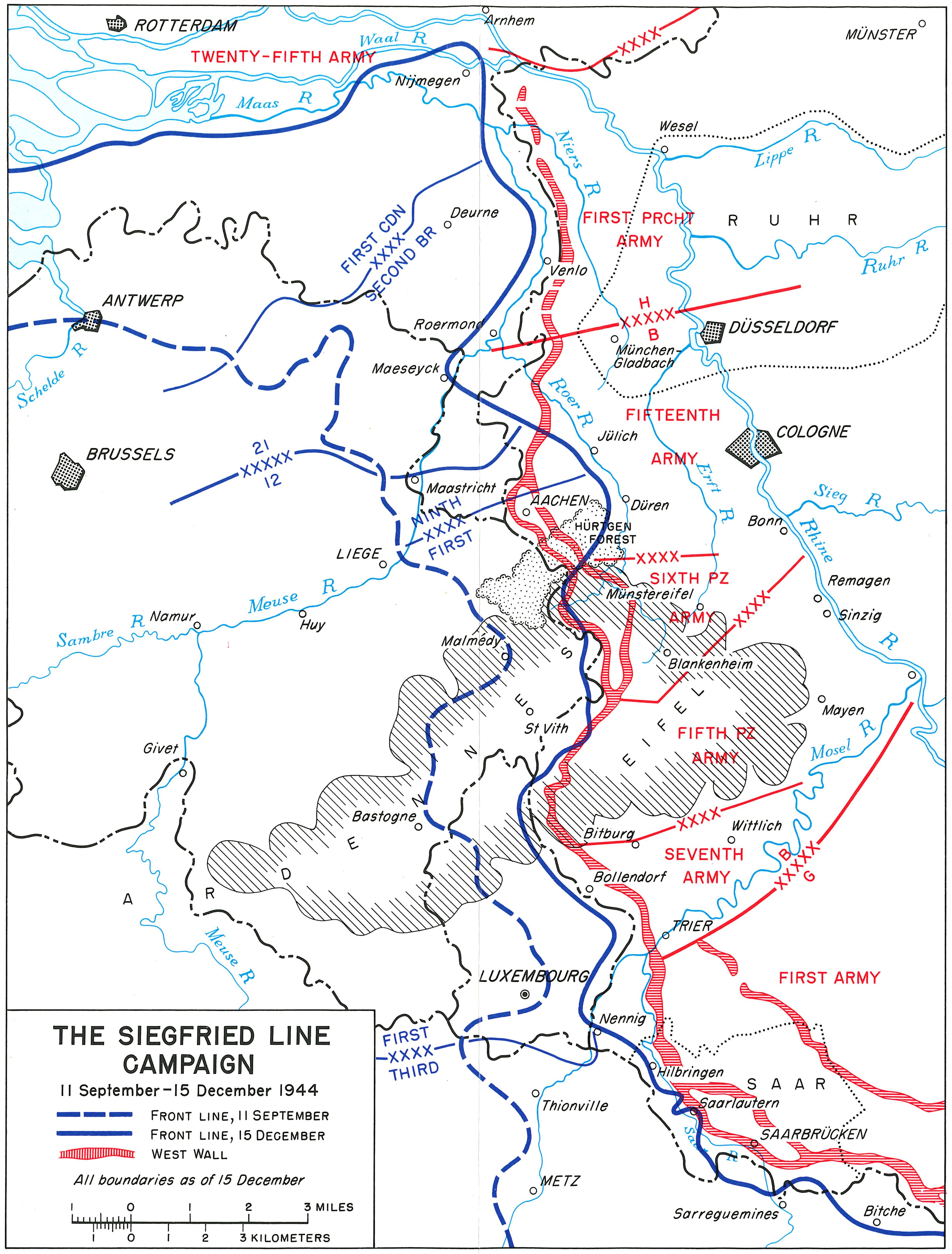 The Siegfried Line Campaign