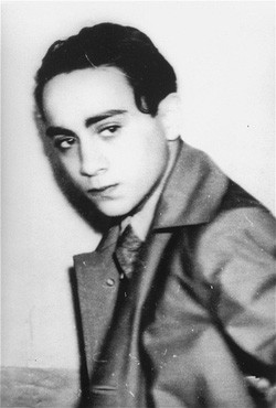 Herschel Grynszpan in Paris, November 7, 1938.