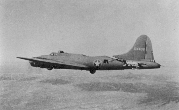 Boeing B-17F-5-BO Damaged