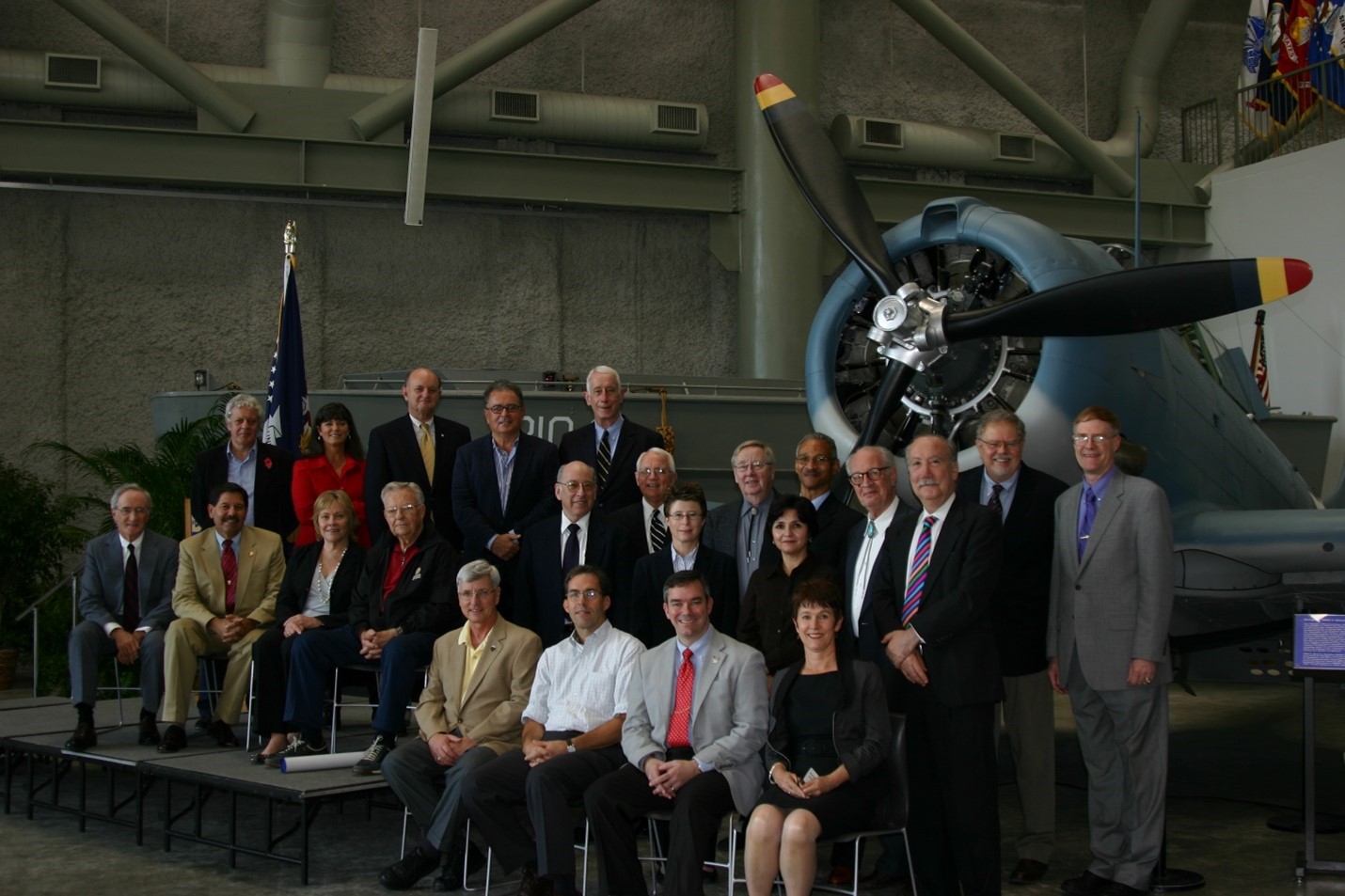 Marc (center right) and his cohorts on the Presidential Counselors