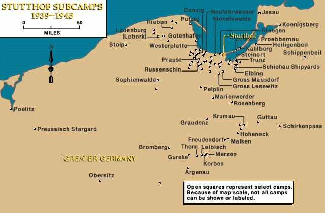Stutthof and its network of subcamps