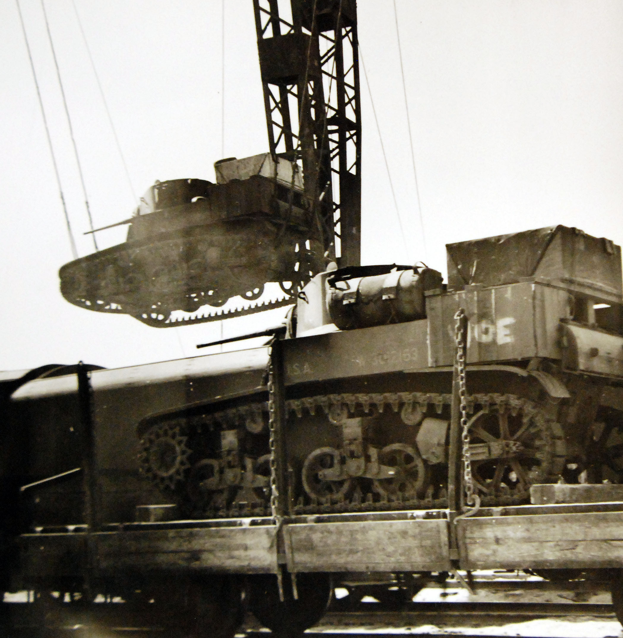 British and American Lend-Lease supplies transferred to the Soviet Union during World War II