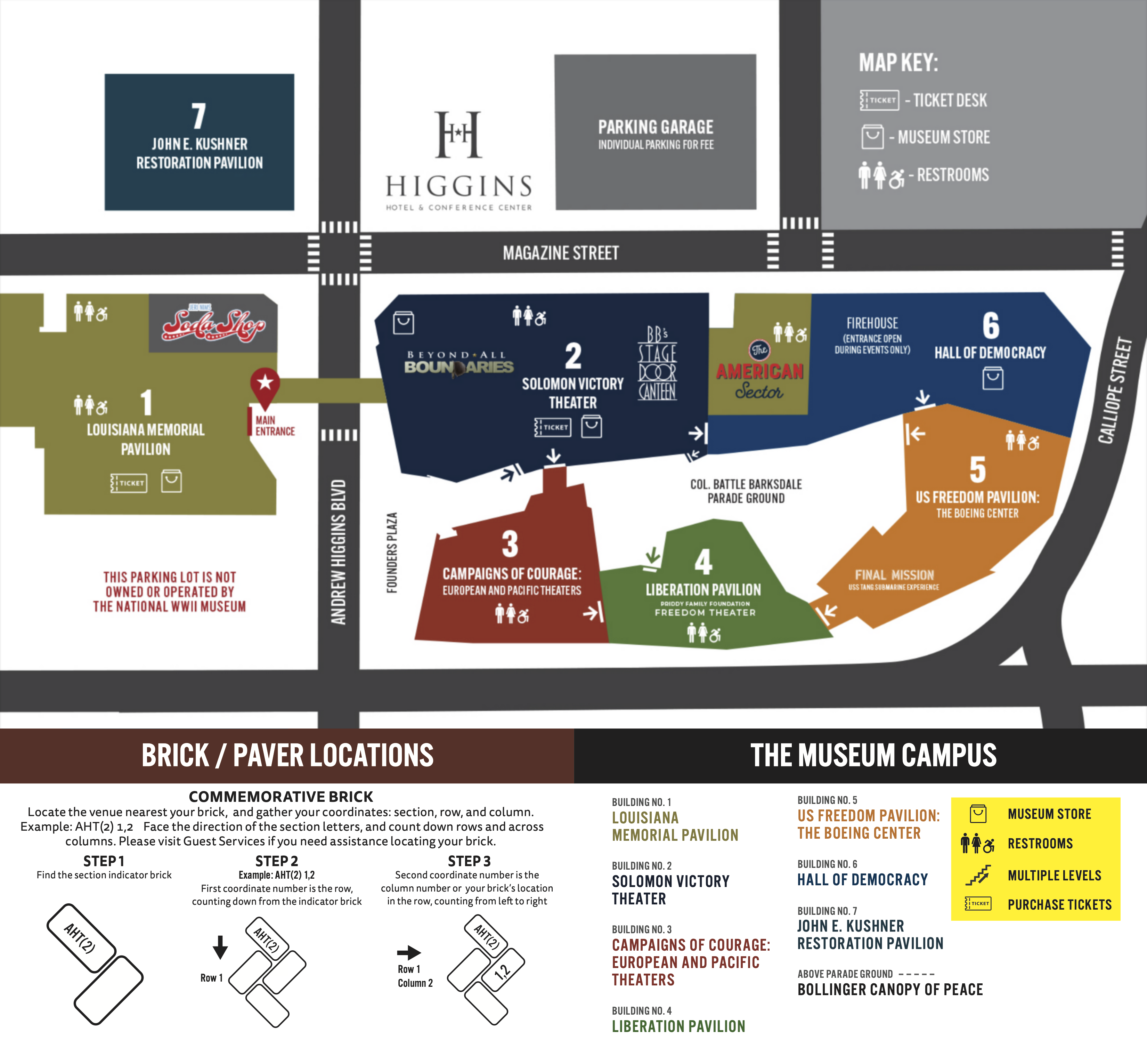 Bricks Campus Map