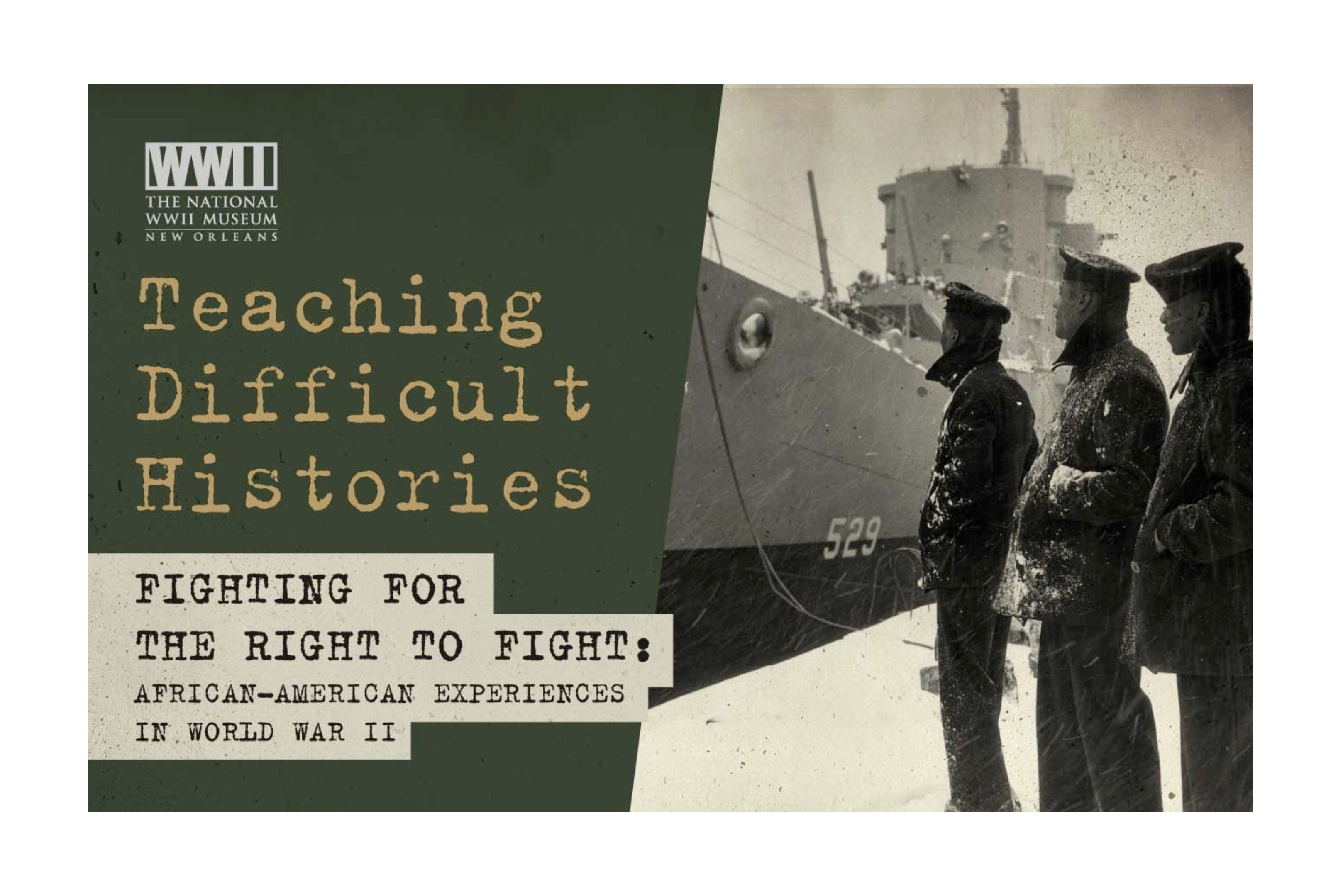 Teaching Difficult Histories Teacher Workshop: Part 1 | The National ...