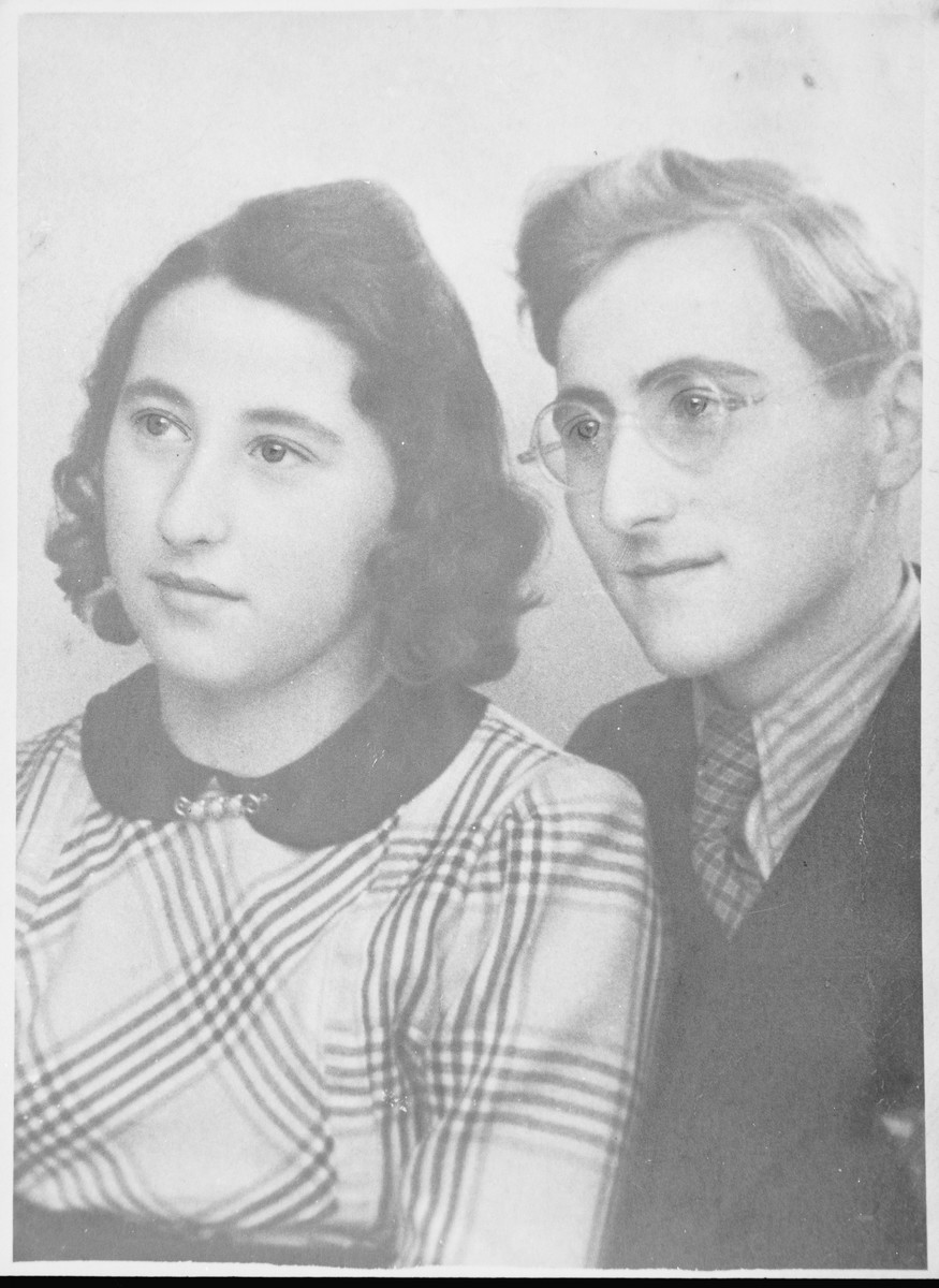 Gerhard (Gad) Beck and his twin sister, Margot (Miriam) Beck. 