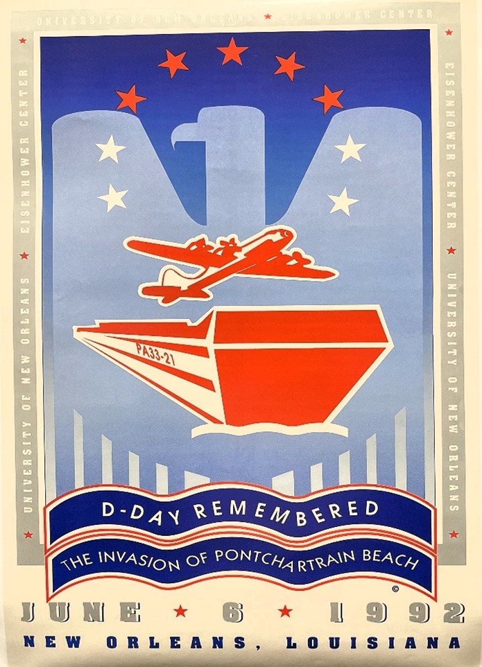 UNO’s Eisenhower Center held a D-Day reenactment on Lake Pontchartrain