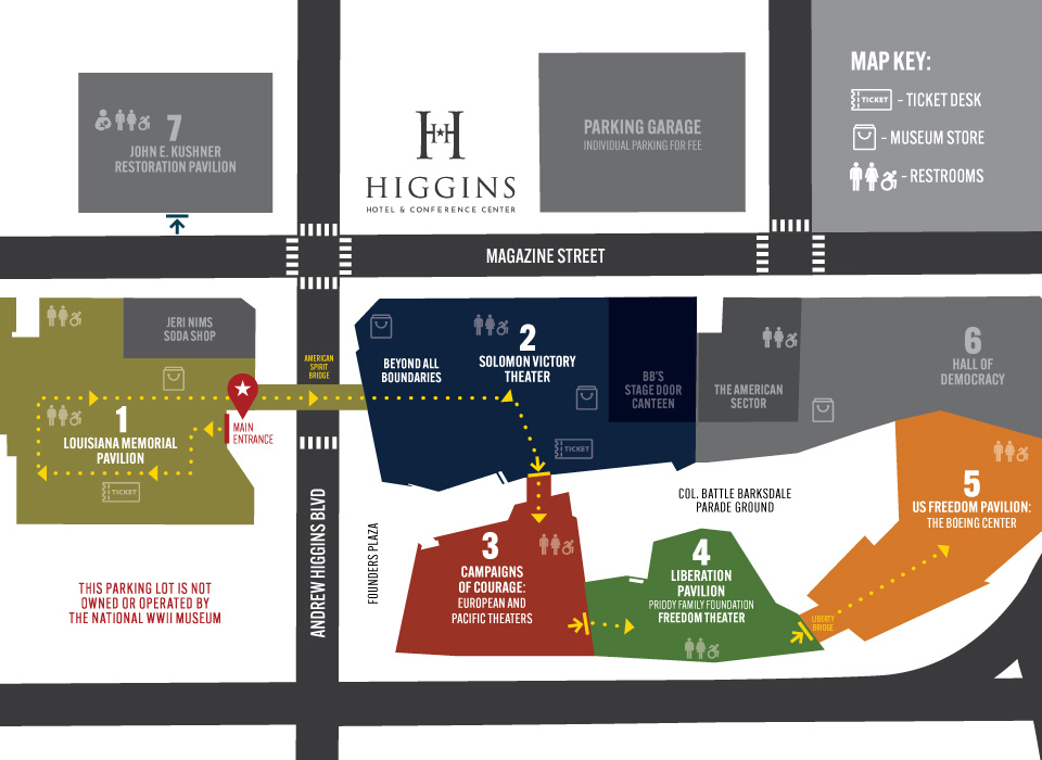 Three-Hour Itinerary | The National WWII Museum | New Orleans