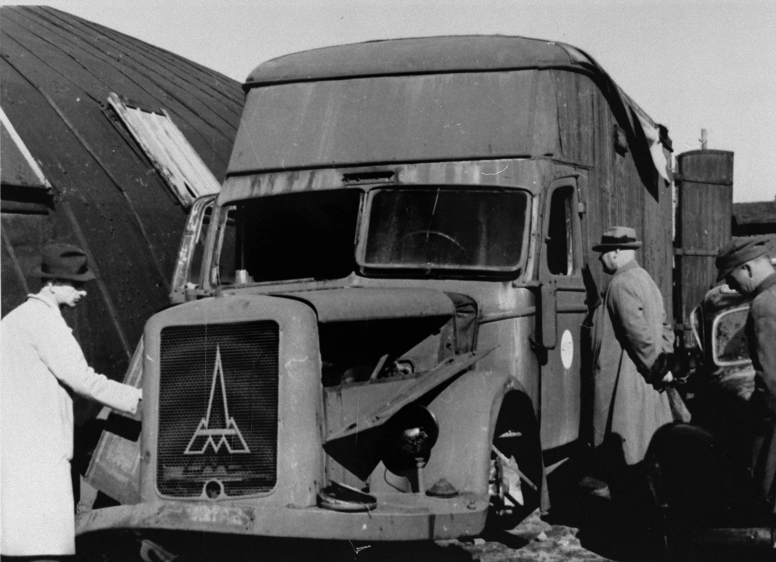 Gassing Van used to liquidate Jews at the Kulmhof (Chelmno) extermination camp