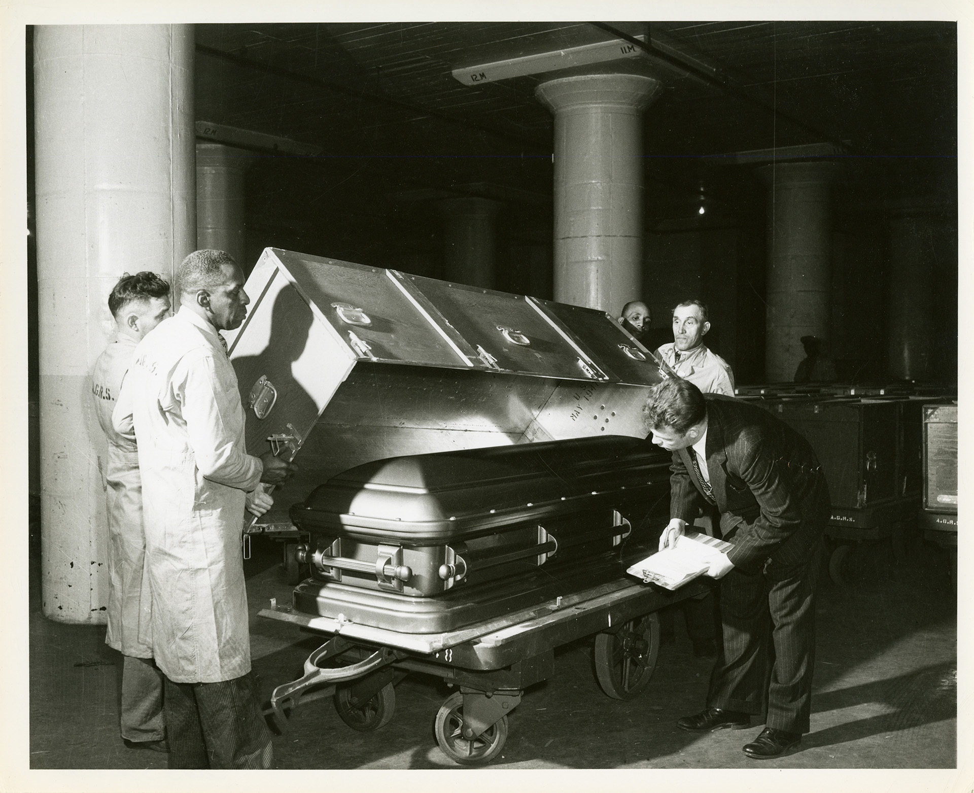 Casket Inspection – American Graves Registration Service