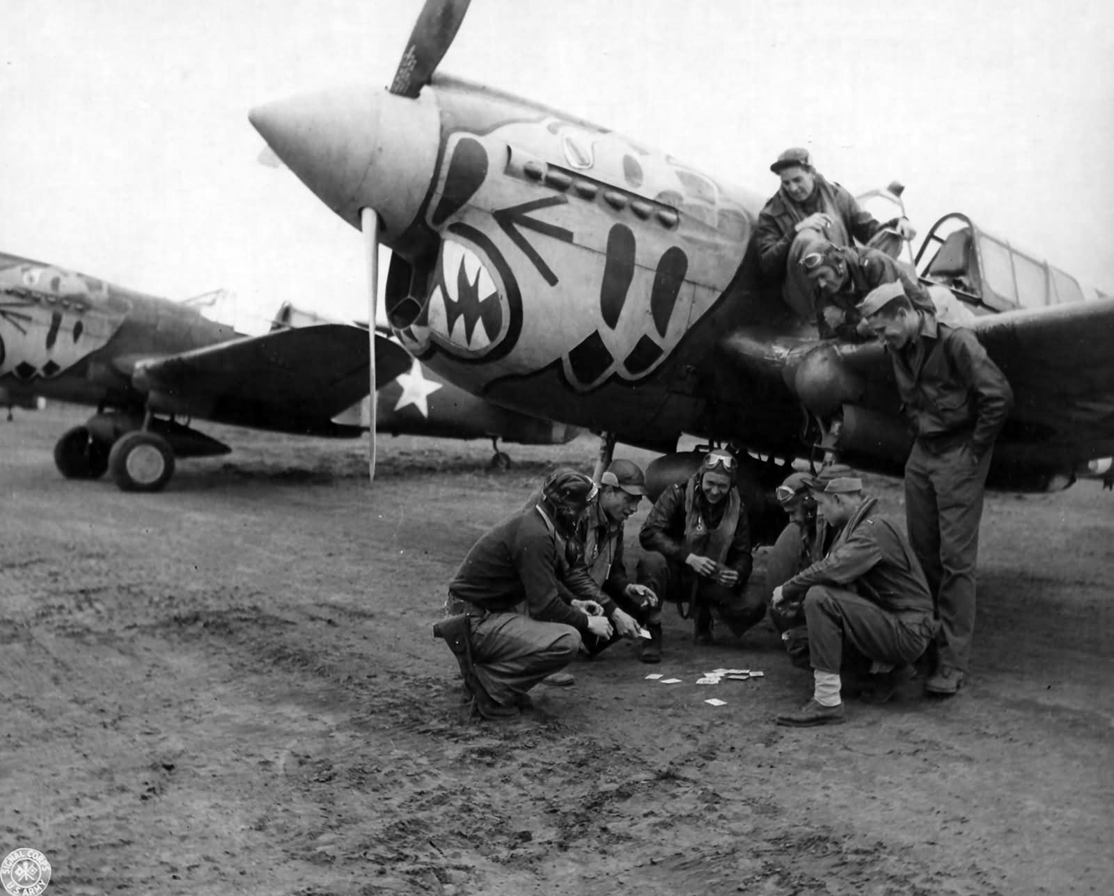 Pilots of the 11th Fighter Squadron 