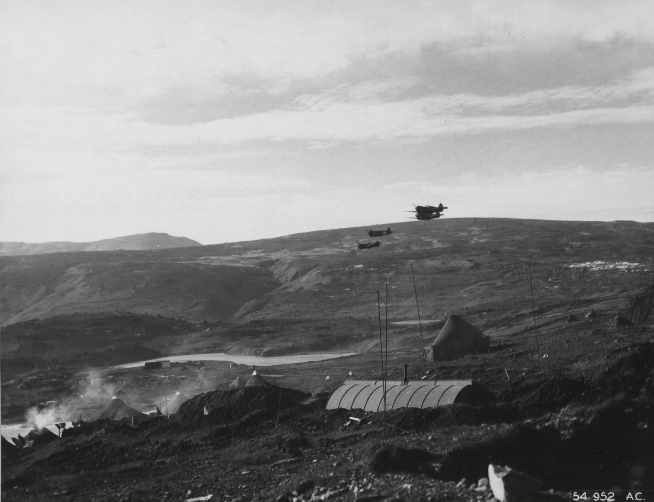 P-40s from the 343rd Fighter Group