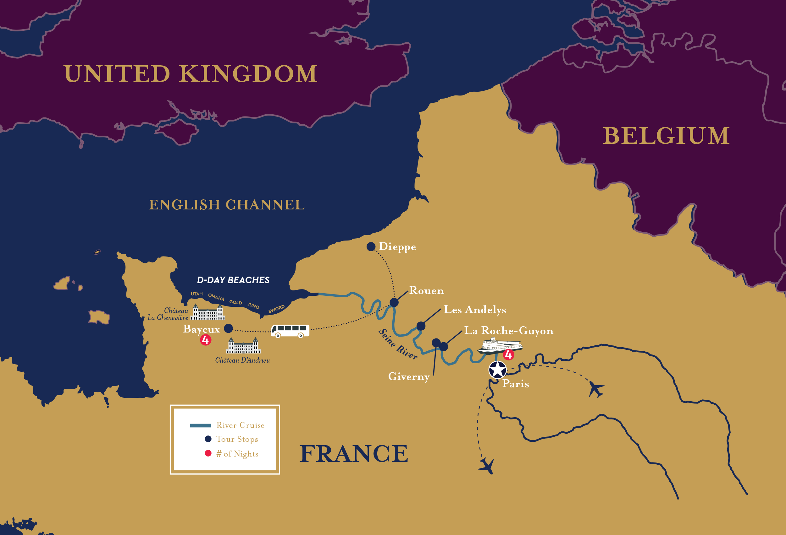 map of the destination