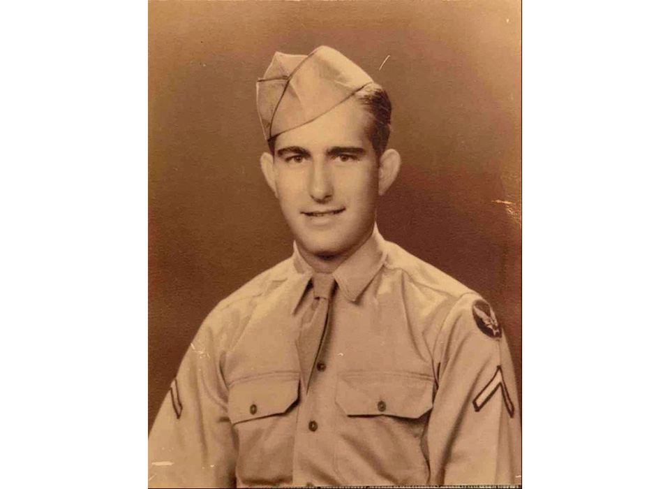 Service-era photo of Norman Bussel