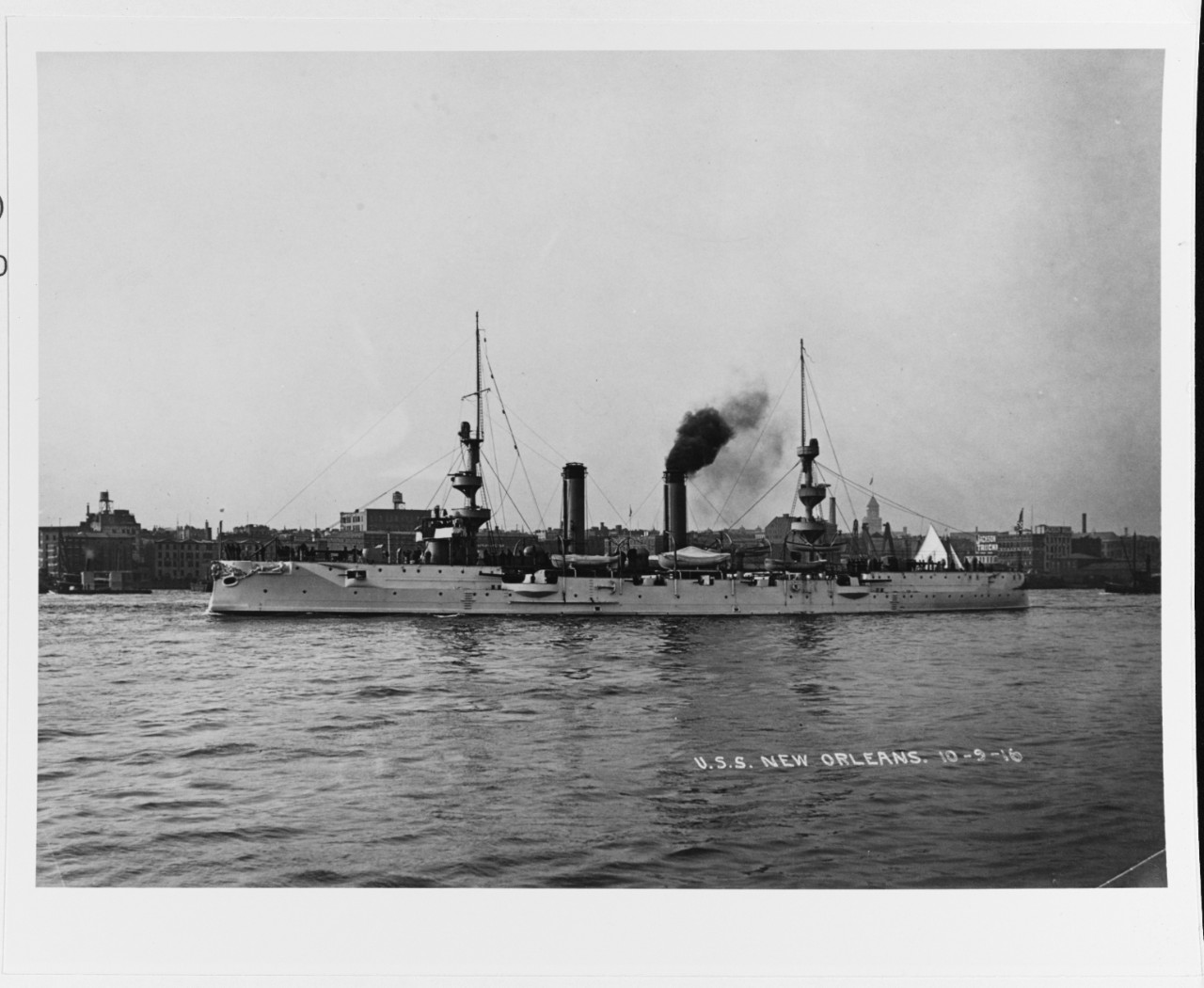 USS New Orleans (CL-22), circa 1900