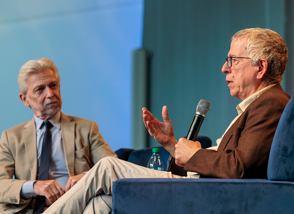 Kirk Saduski and featured historian Rob Citino