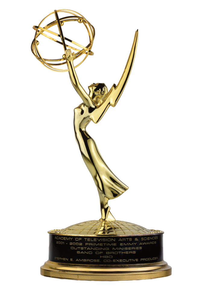 Emmy Award Presented to Stephen Ambrose