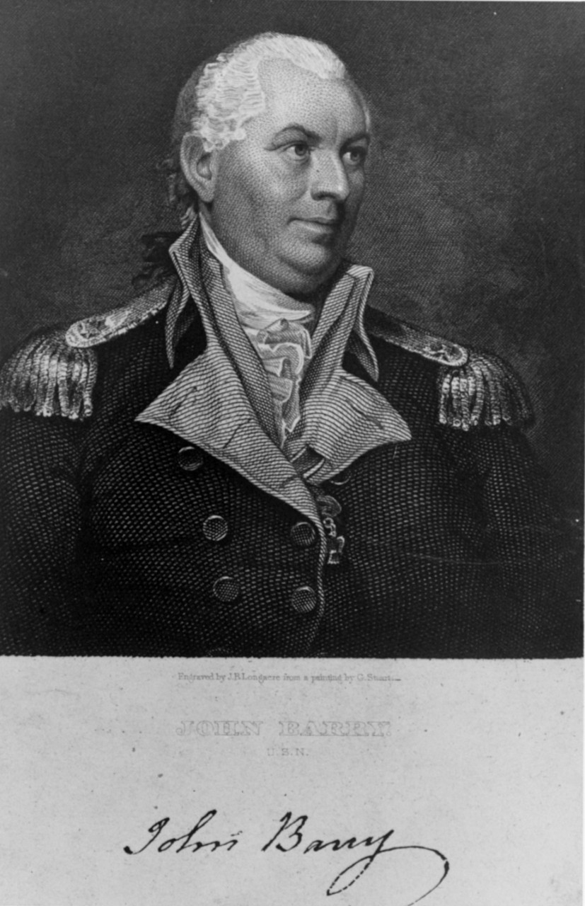 Commodore John Barry, USN (1745-1803)