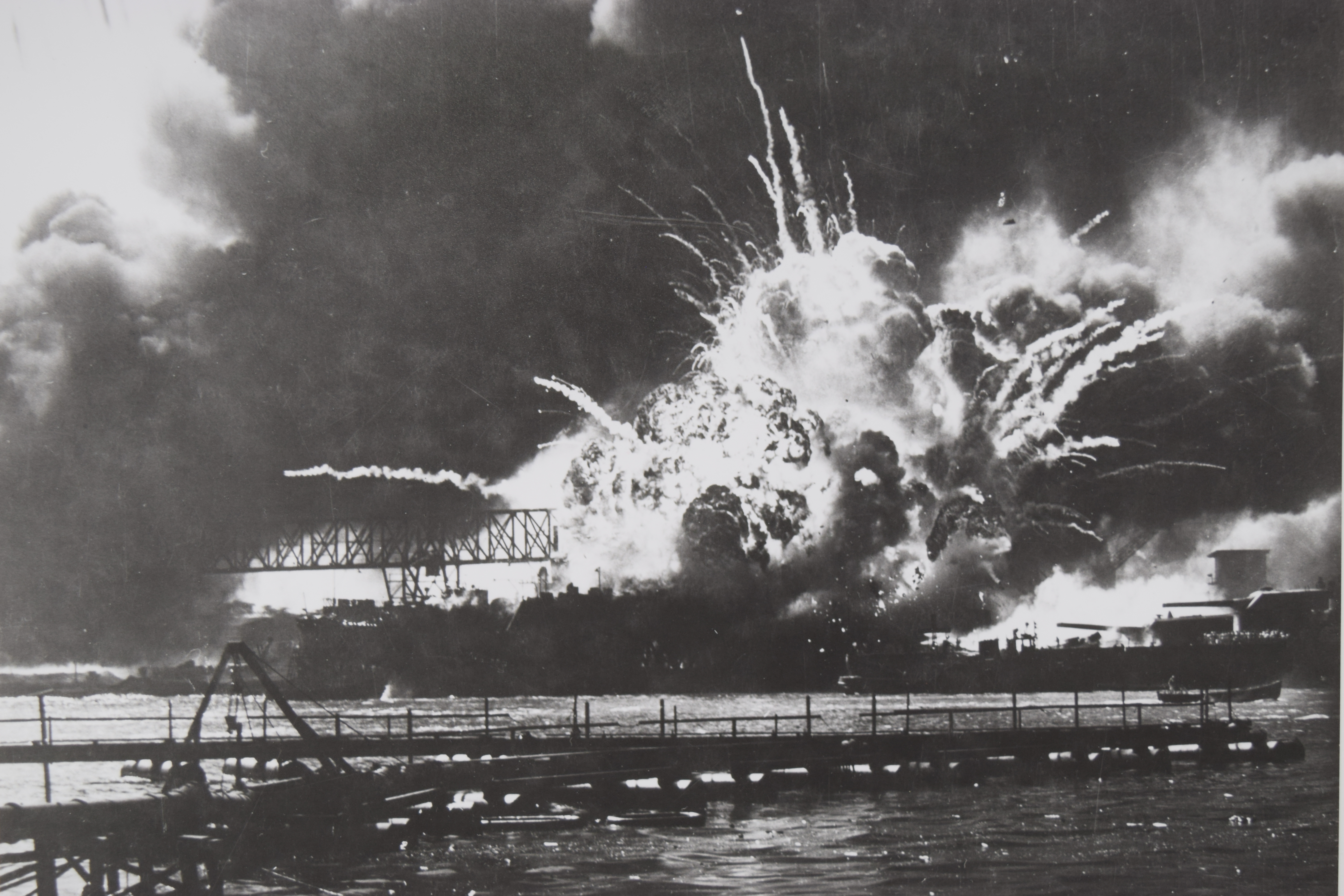 USS Shaw Explodes II 