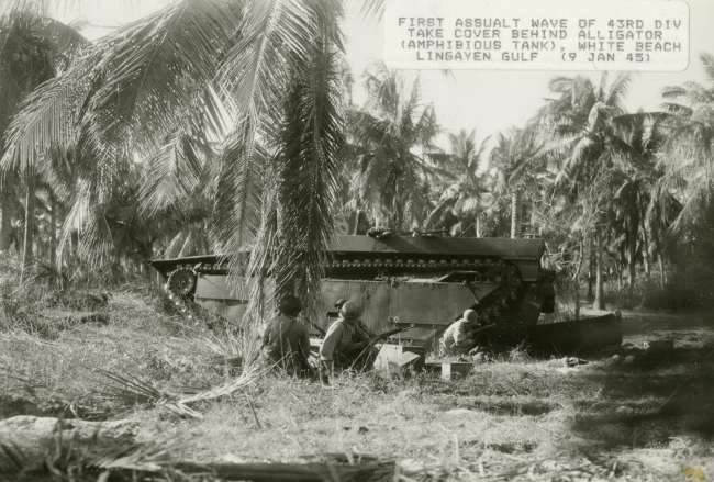 LTV4 Landing Vehicle in the jungle