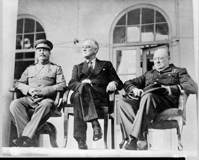 The Big Three, Teheran Conference