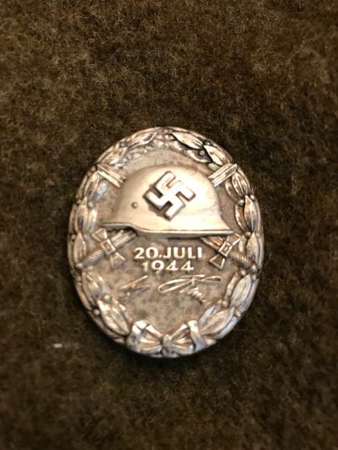 July 20, 1944 German Wound Badge
