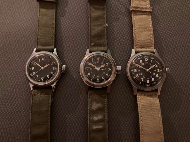 Evolution of the military watch