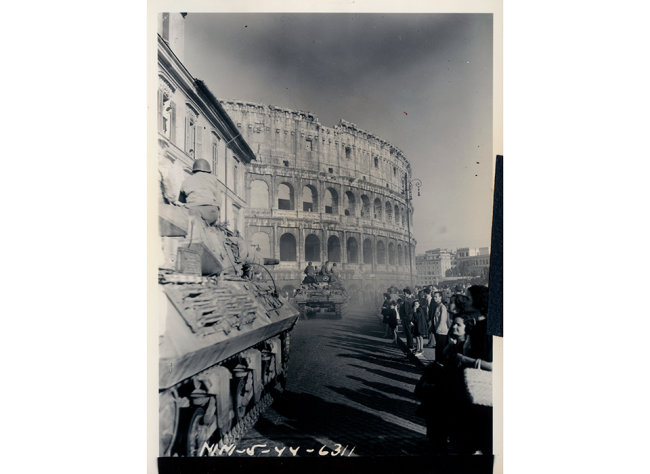 Signal Corps photo 5 June 1944 (Italy)