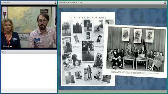 Student Webinar: See You Next Year! High School Yearbooks from WWII