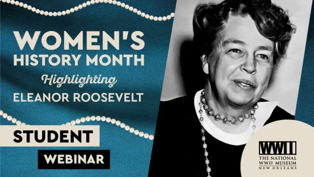 Eleanor Roosevelt and Women's History Month
