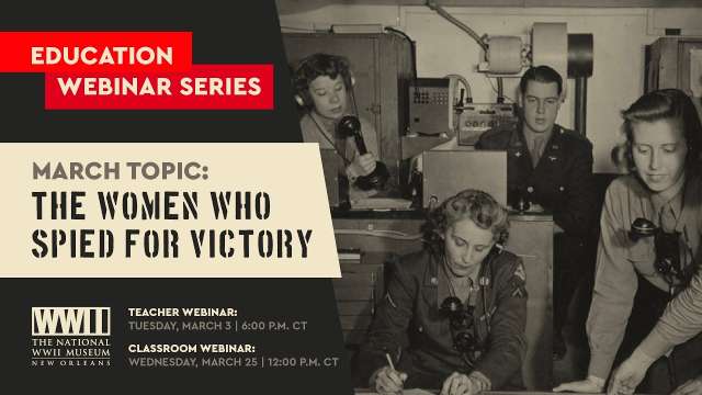 March Topic: The Women who spied for victory Video poster