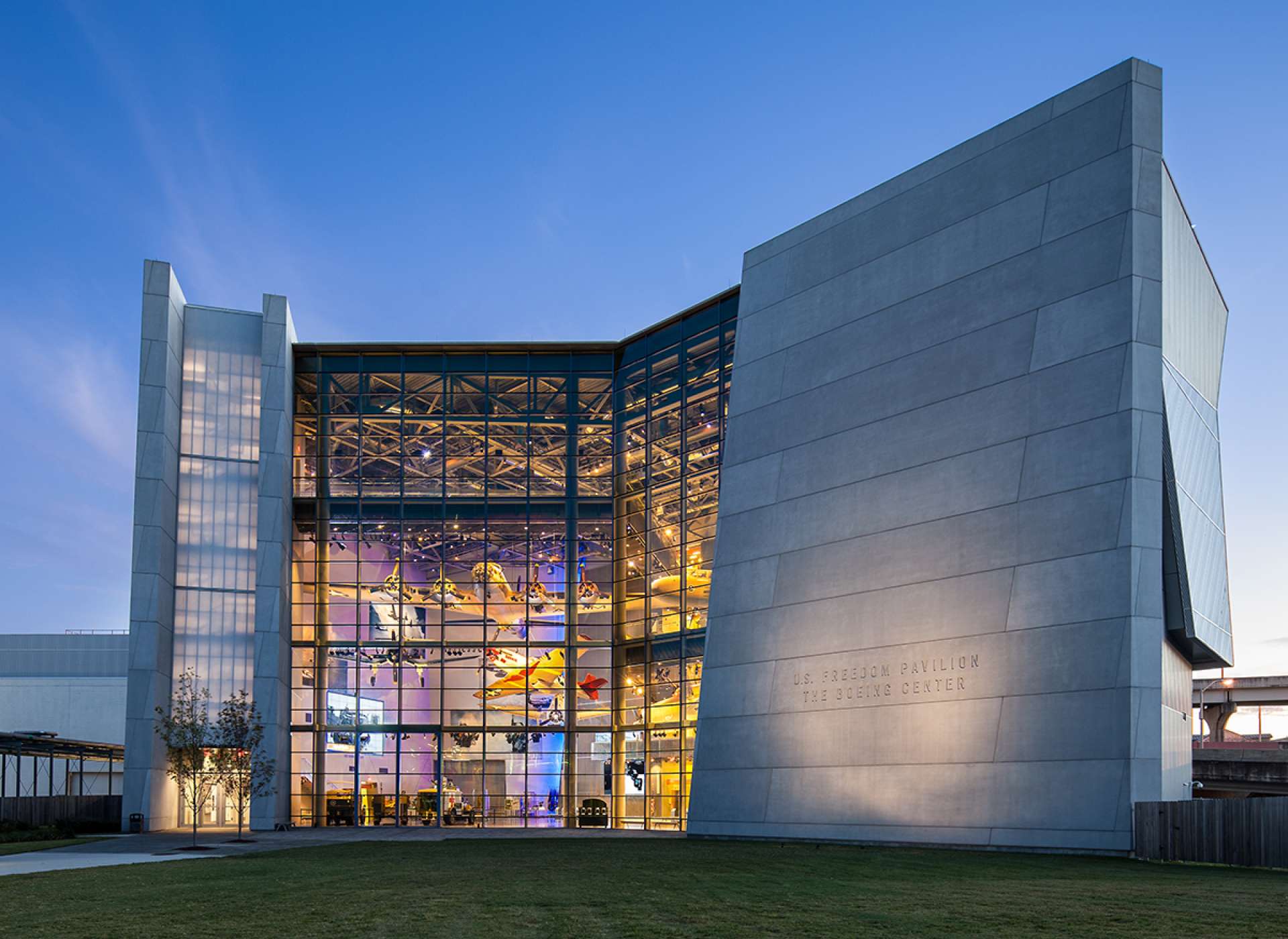 US Freedom Pavilion Pavilion exterior