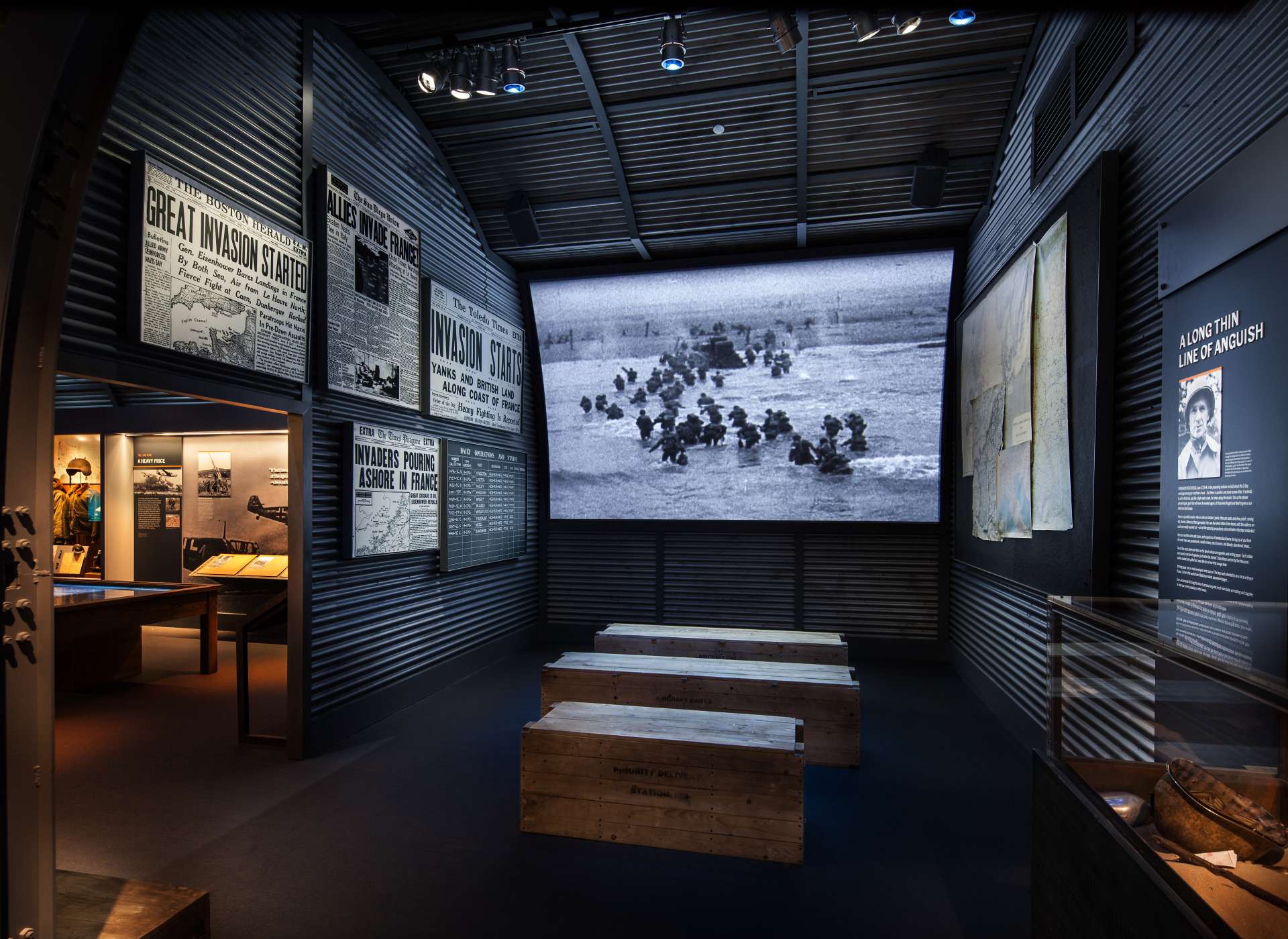 D-Day Theater in Road to Berlin