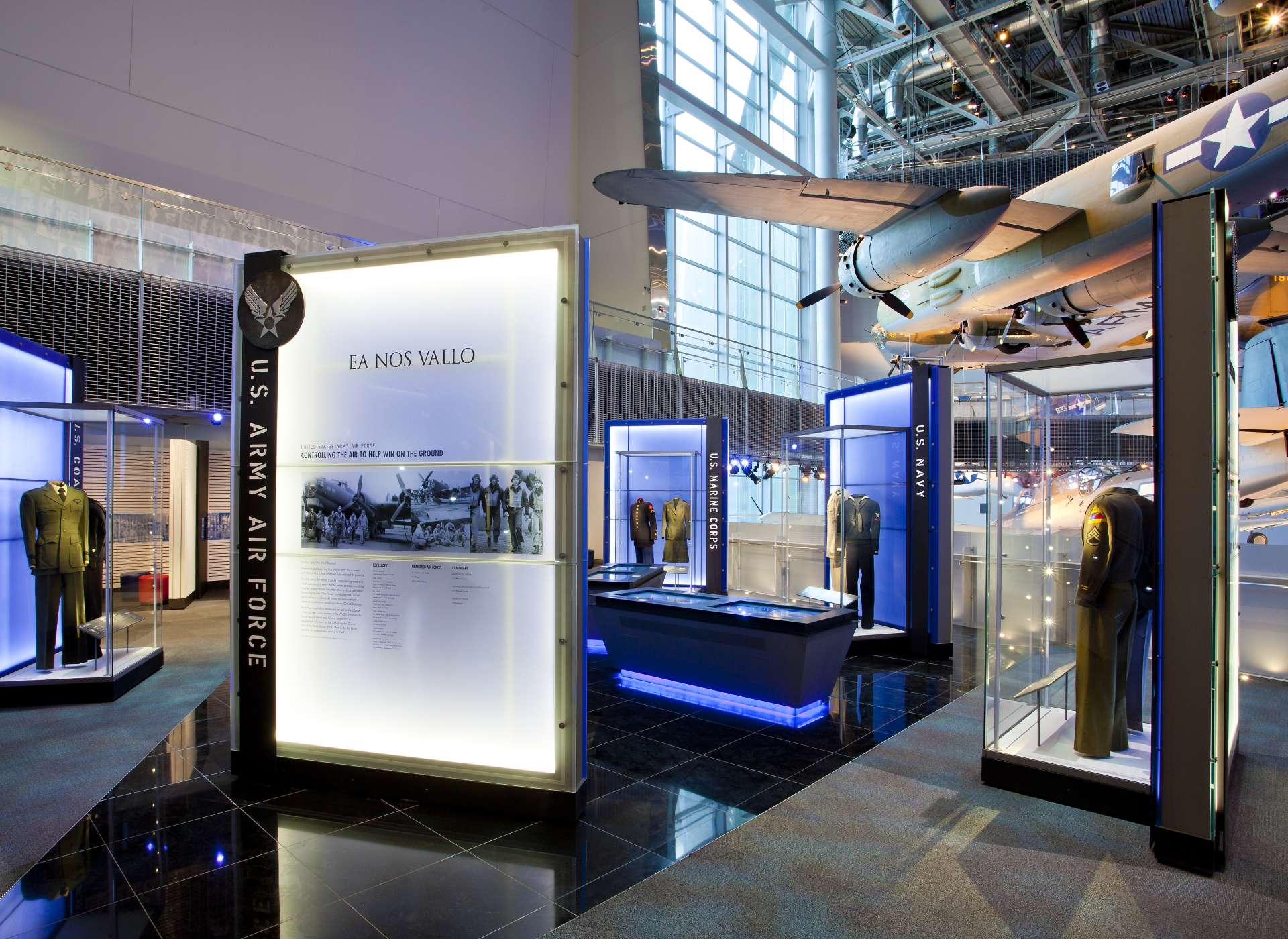US Freedom Pavilion: the Boeing Center, Laborde Services Gallery