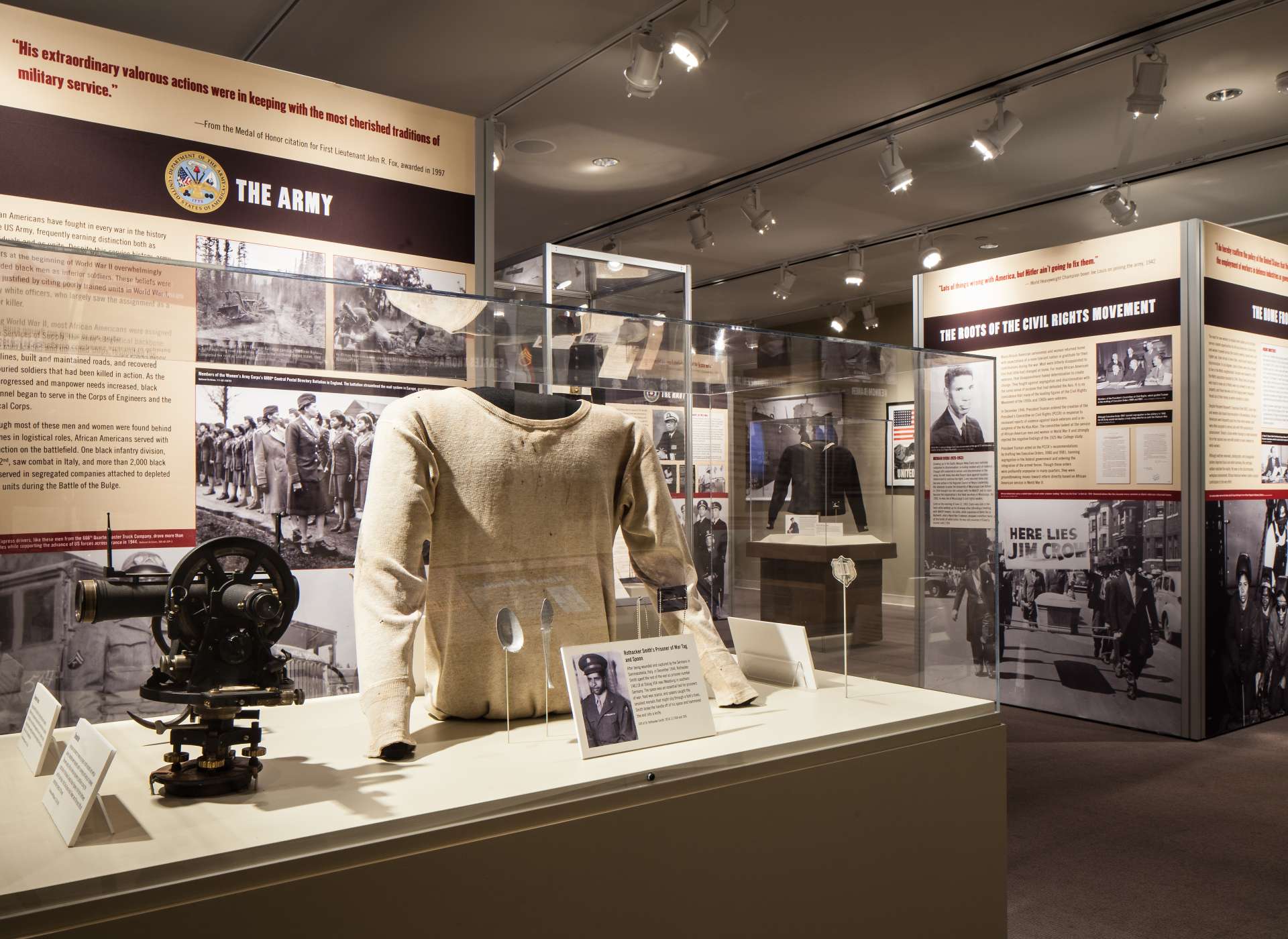 Fighting for the Right to Fight exhibit artifacts