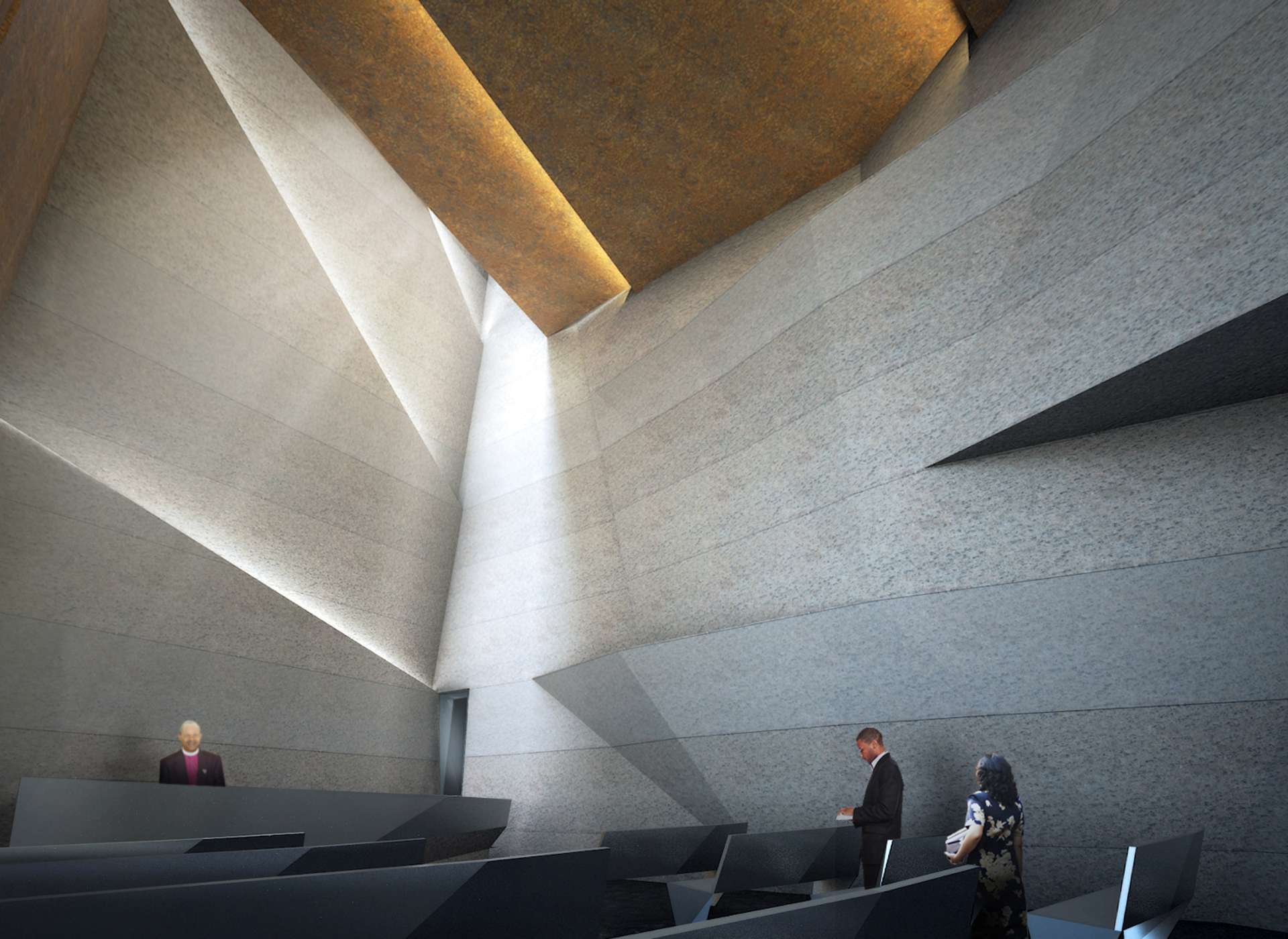 Liberation Pavilion chapel rendering